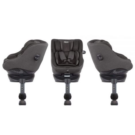 Scaun auto Graco rotativ 360 Turn2Me i-Size Heather - poza 4