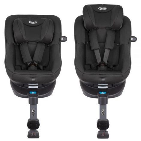 Scaun auto Graco rotativ 360 Turn2Me i-Size Midnight - poza 3
