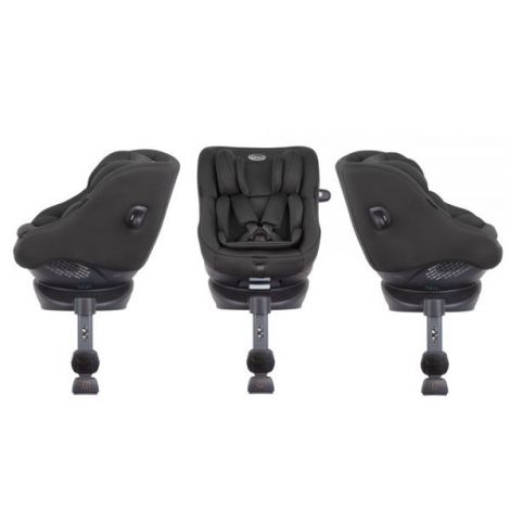 Scaun auto Graco rotativ 360 Turn2Me i-Size Midnight - poza 4