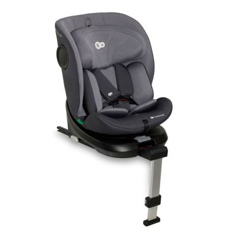 Scaun Auto I-size, 40-150 Cm, Kinderkraft I-360, Grey - poza 1