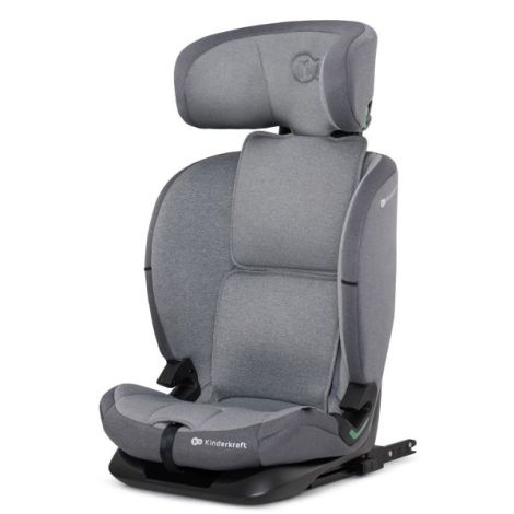 Scaun Auto I-size, 76-150 Cm, Kinderkraft Oneto 3, Isofix, Cool Grey - poza 4