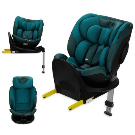 Scaun Auto Kinderkraft I-fix, I-size 40-150 Cm, Harbor Blue - poza 3
