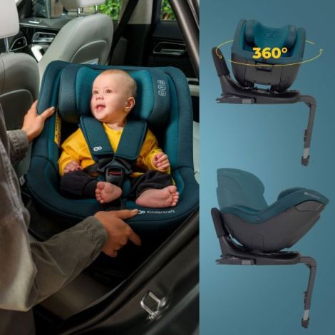 Scaun Auto Kinderkraft I-guard Pro I-size 61-105 Cm, Graphite Black - poza 4