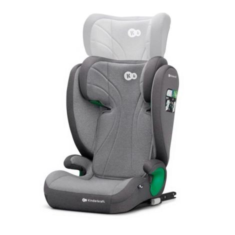 Scaun Auto Kinderkraft Junior Fix2 I-size, 100-150 Cm, Rocket Grey - poza 4