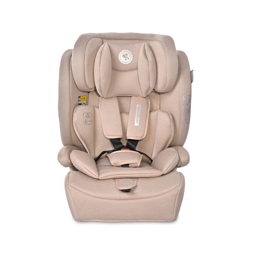 Scaun auto Lorelli I-Size (76-150 cm) Adventure 2024 Beige - poza 2