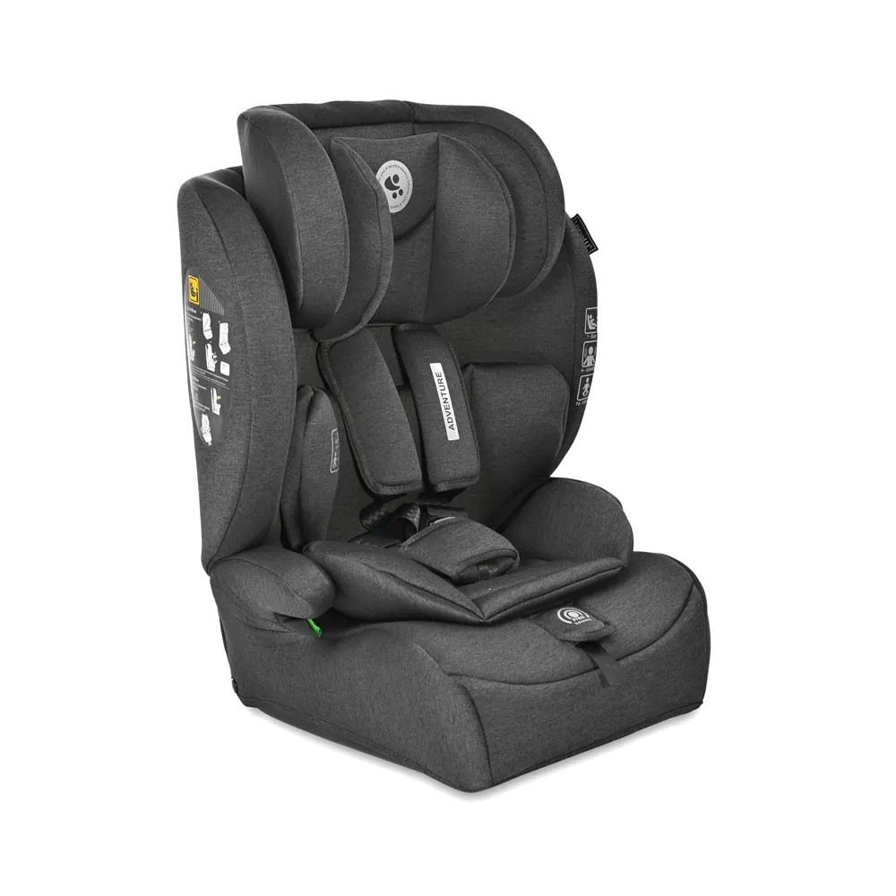 Scaun auto Lorelli I-Size (76-150 cm) Adventure 2024 Black Jasper - poza 1
