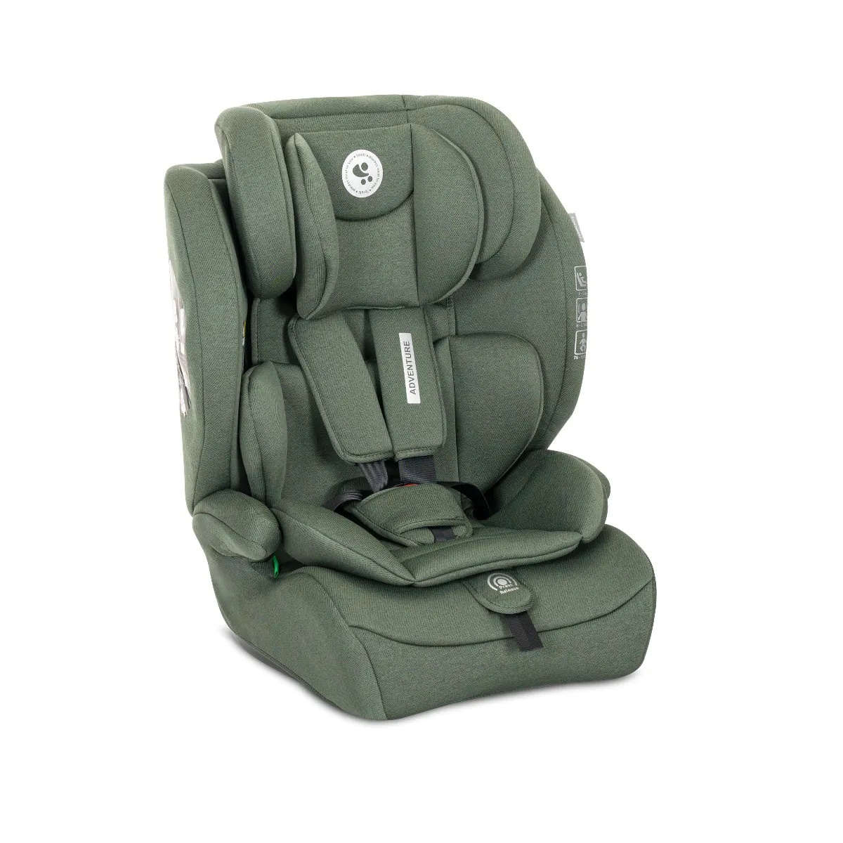Scaun auto Lorelli I-size (76-150 cm) Adventure Verde - poza 1