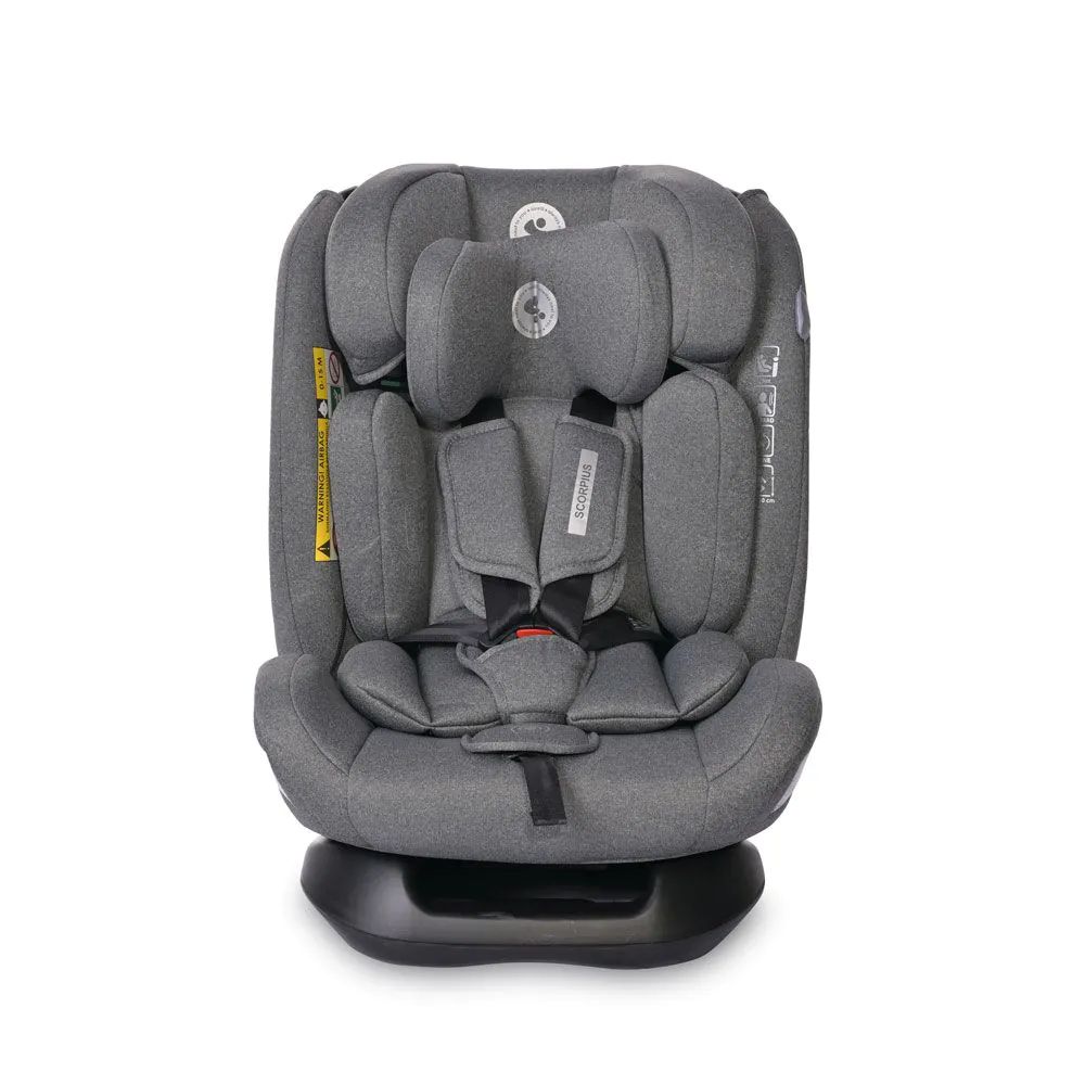Scaun auto Lorelli Premium Scorpius I-Size (40-150 cm) 2024 Grey - poza 3