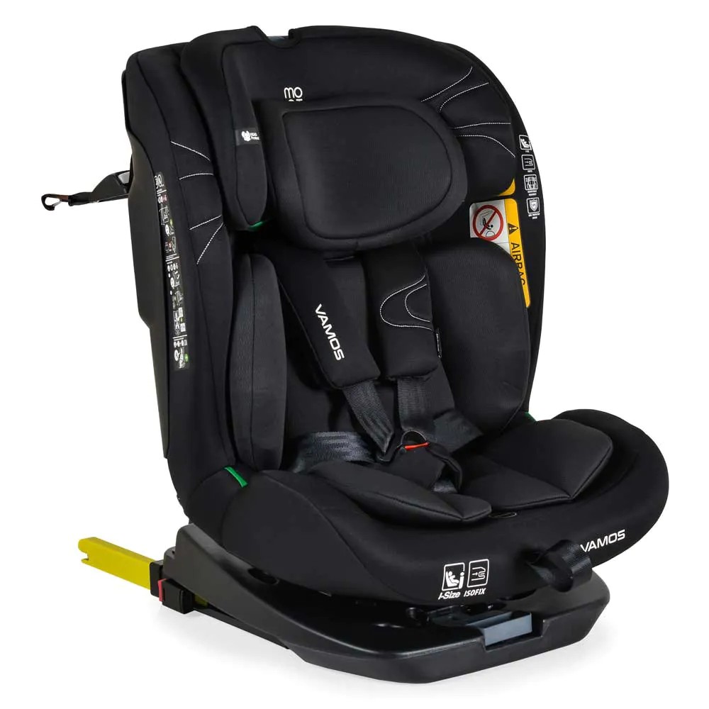 Scaun auto Moni Vamos i-Size 360 ISOFIX (40-150 cm) Intence Black - poza 1