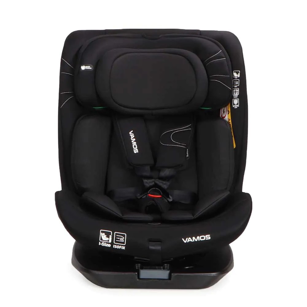 Scaun auto Moni Vamos i-Size 360 ISOFIX (40-150 cm) Intence Black - poza 2