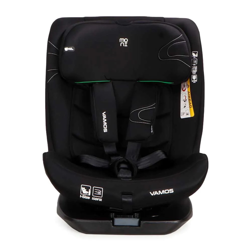 Scaun auto Moni Vamos i-Size 360 ISOFIX (40-150 cm) Intence Black - poza 3