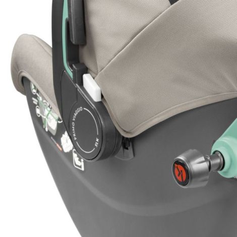 Scaun Auto, Peg Perego, i-size Primoviaggio SLK, 40 - 87 cm, 0-13 kg, Astral - poza 4
