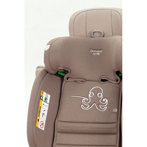 Scaun auto rotativ 360° SPS Carrello OCTOPUS i-SIZE 40-150 cm ISOFIX Deepwater Grey - poza 3