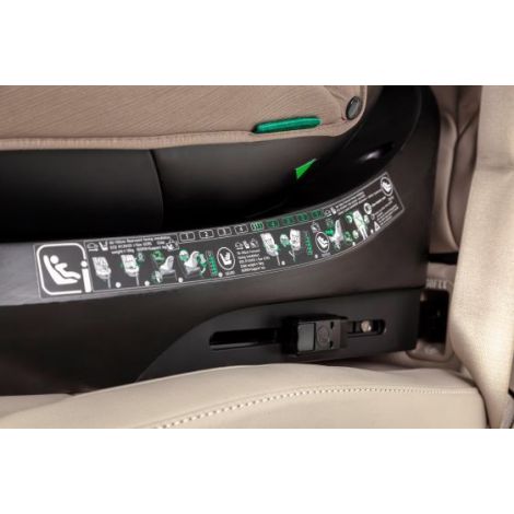 Scaun auto rotativ 360° SPS Carrello OCTOPUS i-SIZE 40-150 cm ISOFIX Midnight Black - poza 2
