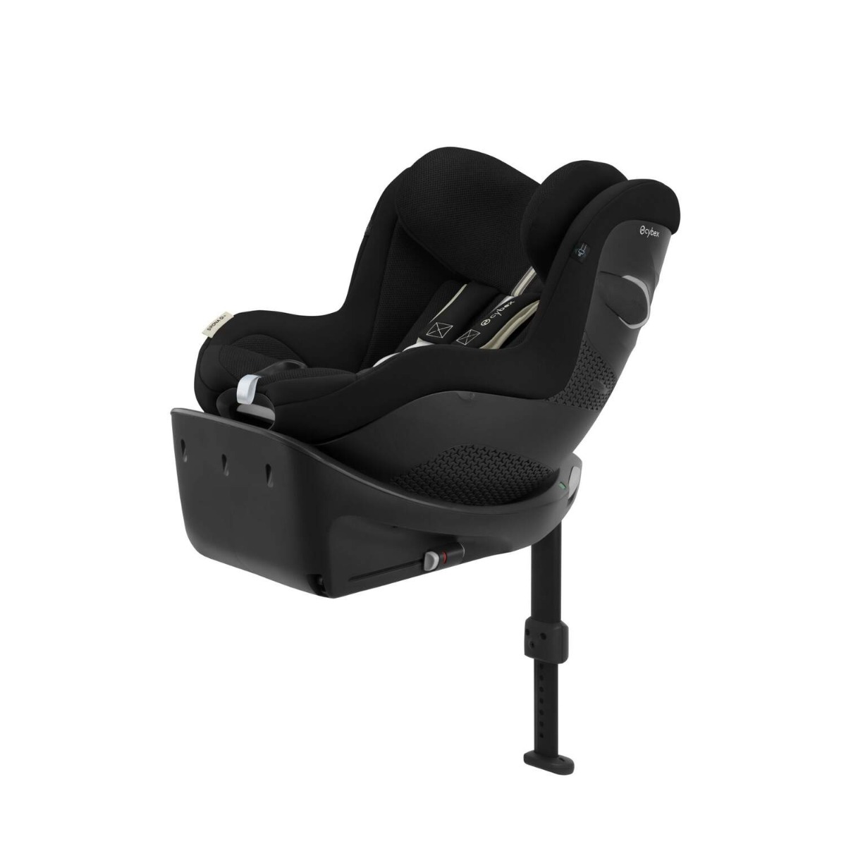 Scaun auto rotativ Cybex Gold Sirona Gi i-Size Plus Moon Black 61-105 cm - poza 1