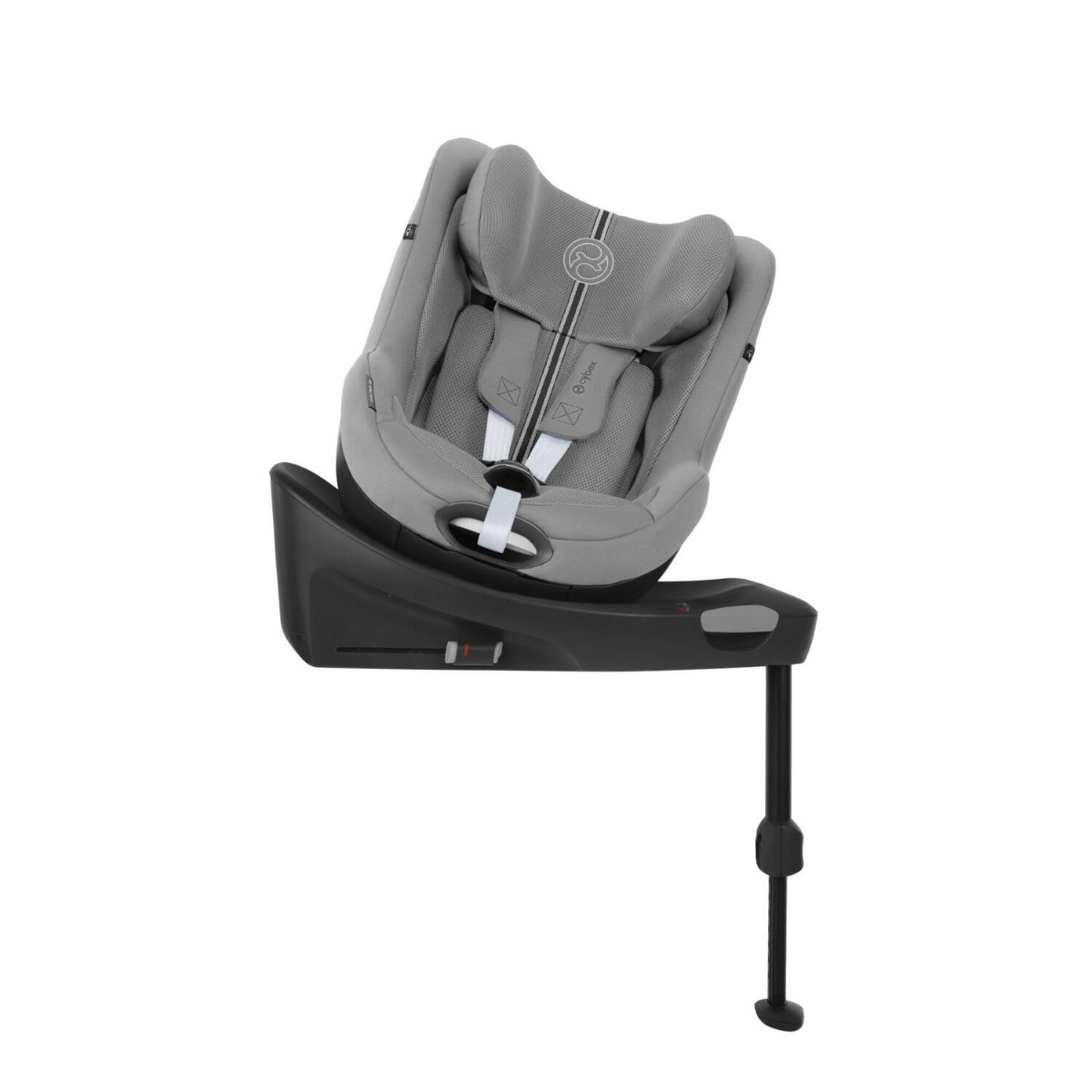 Scaun auto rotativ Cybex Gold Sirona Gi i-Size Plus Stone Grey 61-105 cm - poza 4