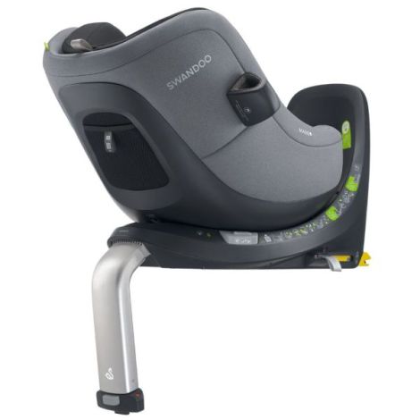 Scaun auto rotativ Swandoo Marie 5 i-Size Sesame Grey - poza 4