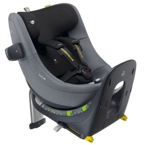 Scaun auto rotativ Swandoo Marie 5 i-Size Sesame Grey - poza 5