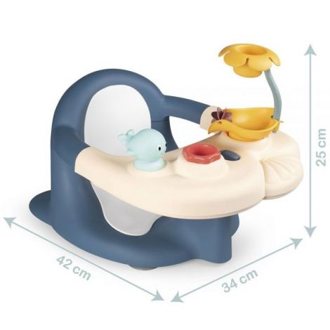Scaun de baie Smoby Baby Bath Time albastru - poza 4