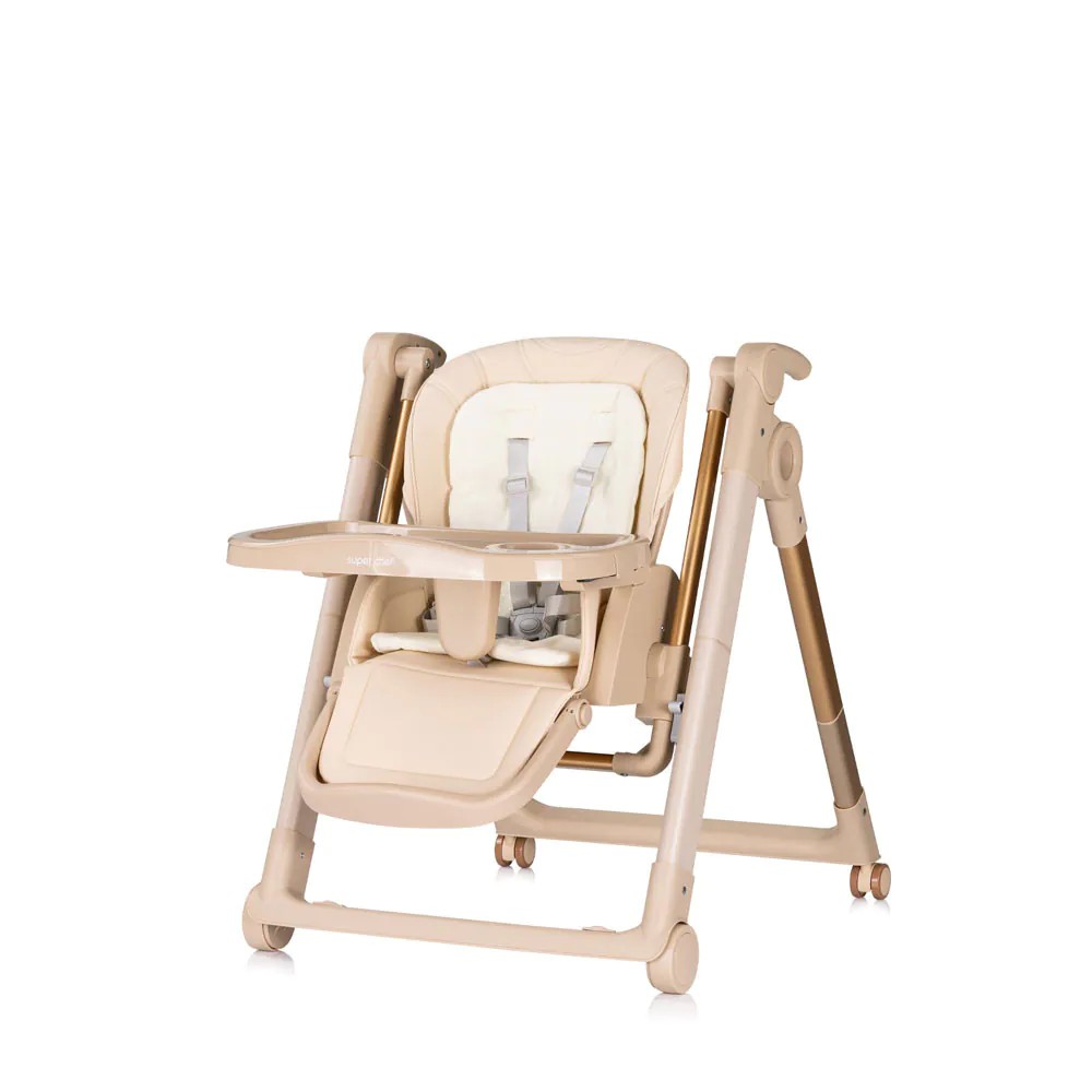 Scaun de masa 2 in 1 Chipolino Super Chef 2025 Tiramisu - poza 2
