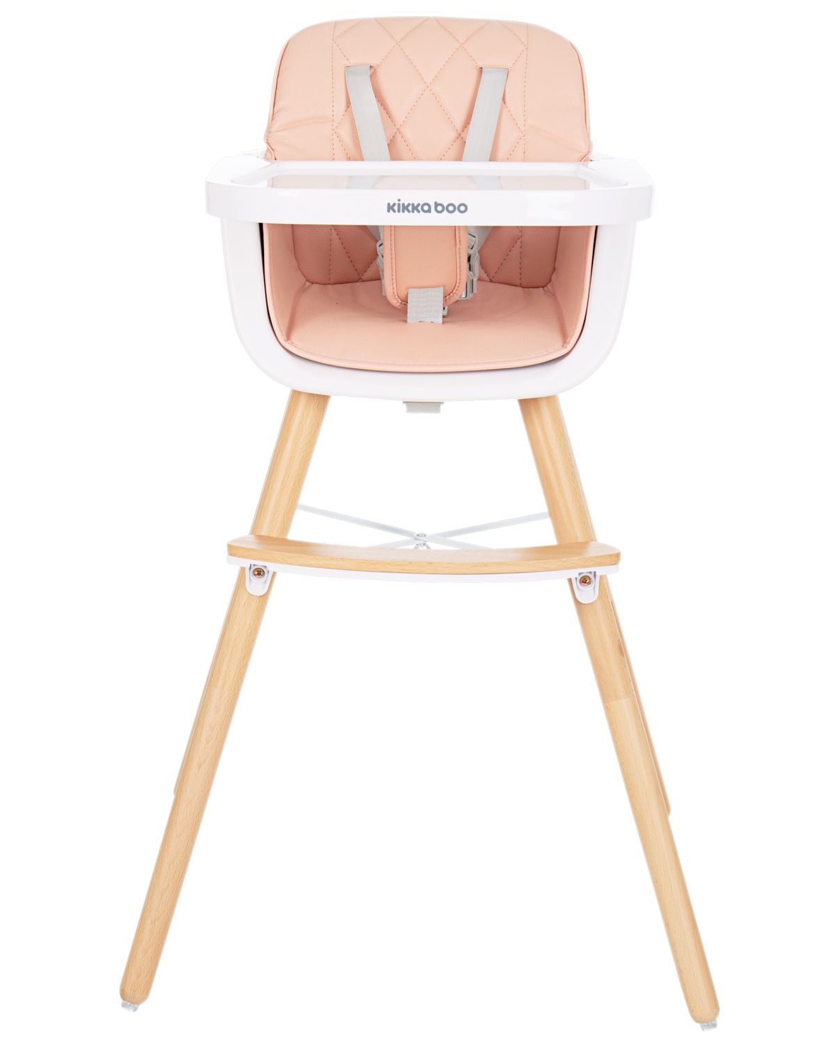 Scaun de masa 2 in 1 Kikka Woody 2020 Pink - poza 2