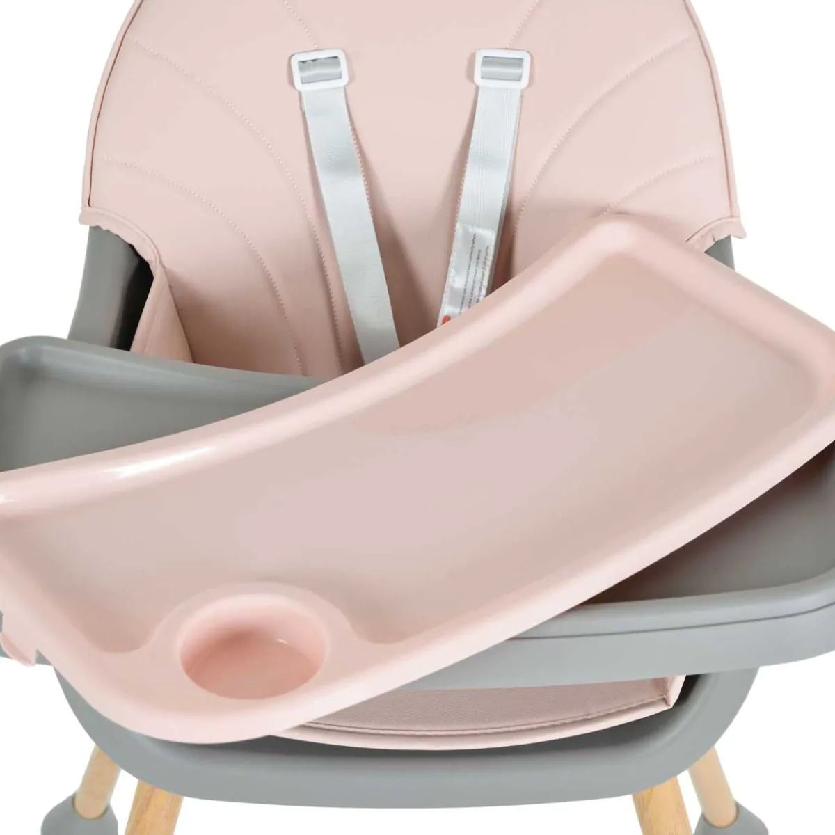 Scaun de masa 2 in 1 Moni Donut Pink - poza 5