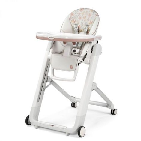 Scaun de masa 2 in 1 Peg Perego Siesta Follow Me, Aquarelle - poza 1