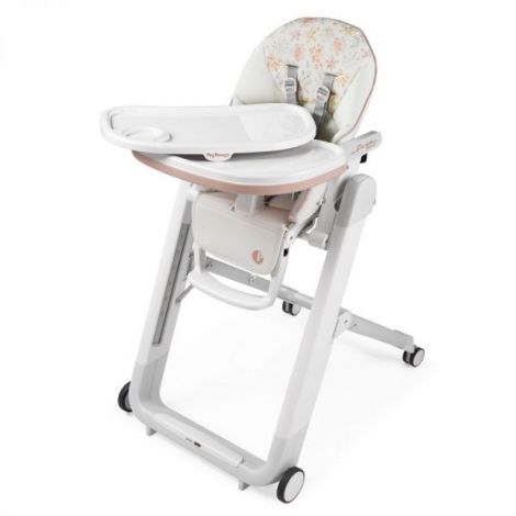 Scaun de masa 2 in 1 Peg Perego Siesta Follow Me, Aquarelle - poza 2