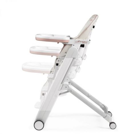 Scaun de masa 2 in 1 Peg Perego Siesta Follow Me, Aquarelle - poza 3