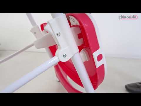 Scaun de masa 3 in 1 Chipolino Bambino 2023 Poppy - poza 2