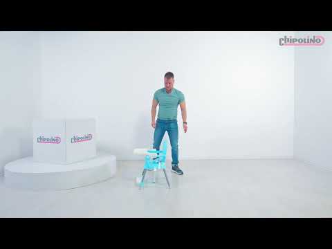Scaun de masa 3 in 1 Chipolino Bonbon 2023 Mango - poza 2