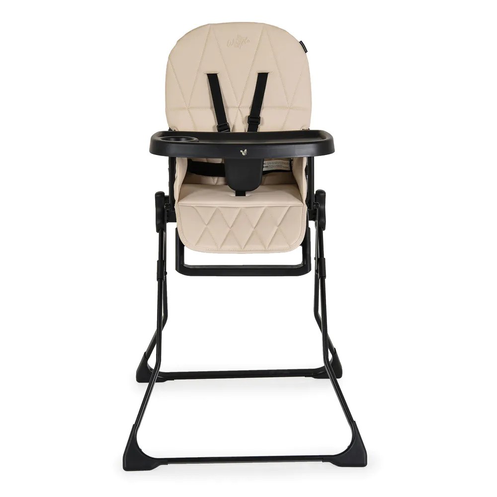 Scaun de masa Cangaroo Waffle 2025 Black Frame Beige - poza 2