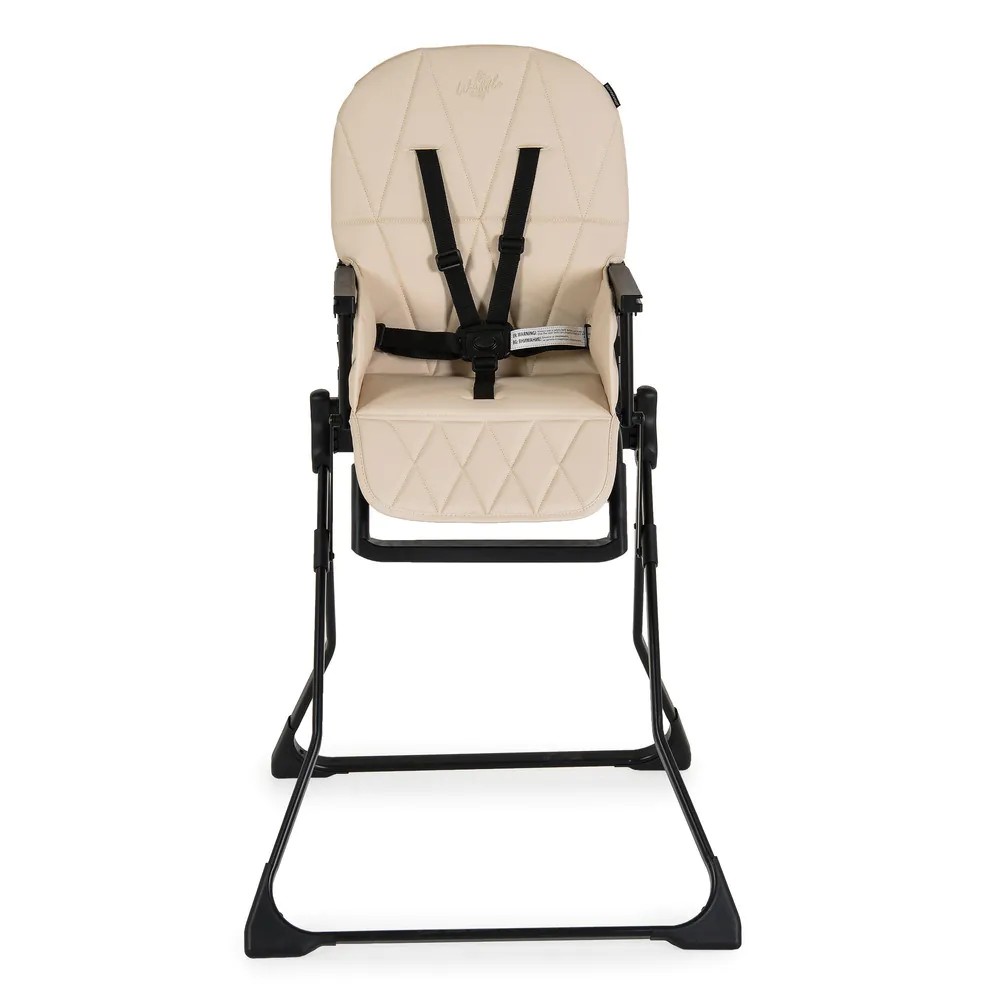 Scaun de masa Cangaroo Waffle 2025 Black Frame Beige - poza 3