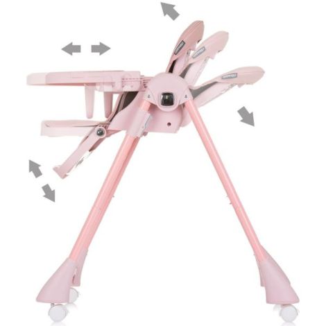 Scaun de masa Chipolino Candy Shop flamingo - poza 5