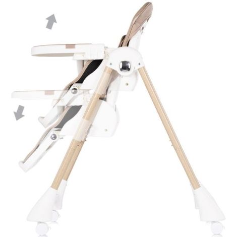 Scaun de masa Chipolino Candy Shop latte - poza 3