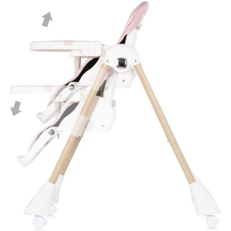 Scaun de masa Chipolino Candy Shop powder pink - poza 3