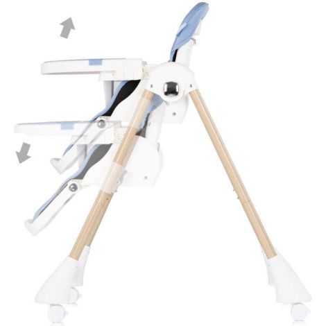 Scaun de masa Chipolino Candy Shop sky blue - poza 3