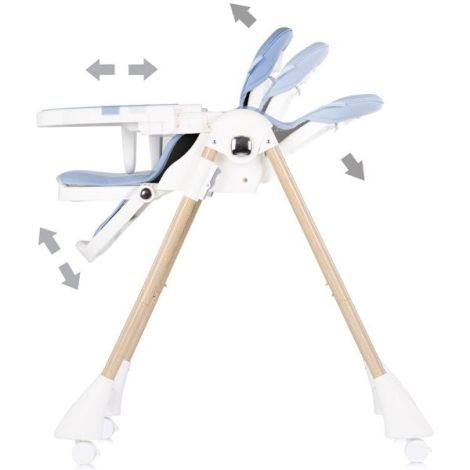 Scaun de masa Chipolino Candy Shop sky blue - poza 4
