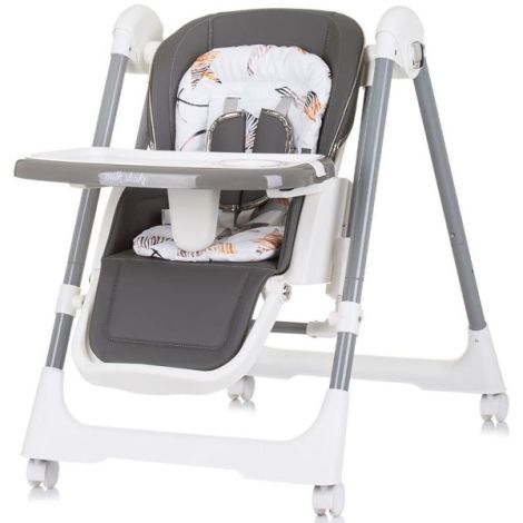 Scaun de masa Chipolino Milk Shake 2 in 1 ash grey - poza 2