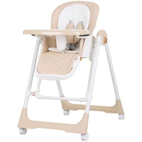 Scaun de masa Chipolino Milk Shake 2 in 1 beige - poza 1