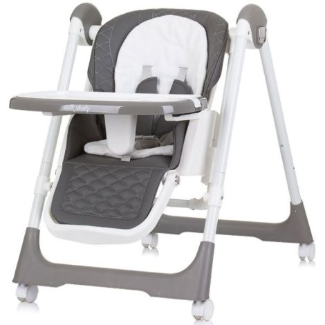 Scaun de masa Chipolino Milk Shake 2 in 1 granite - poza 2