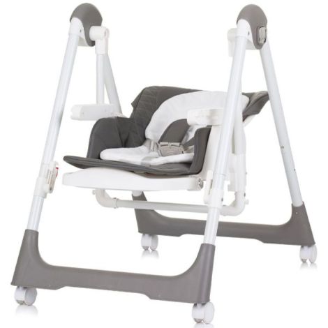 Scaun de masa Chipolino Milk Shake 2 in 1 granite - poza 3