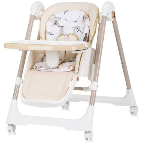 Scaun de masa Chipolino Milk Shake 2 in 1 macadamia - poza 2