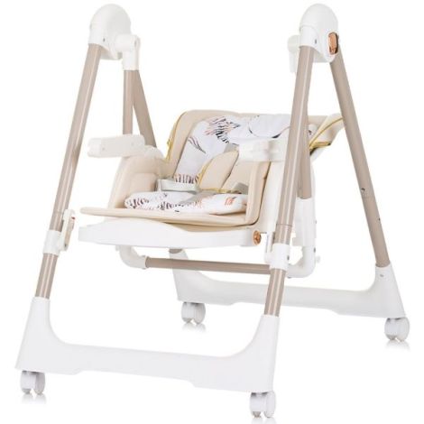 Scaun de masa Chipolino Milk Shake 2 in 1 macadamia - poza 3