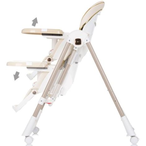 Scaun de masa Chipolino Milk Shake 2 in 1 macadamia - poza 5