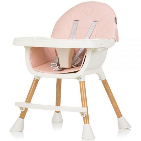Scaun de masa Chipolino Rio 2 in 1 rose water - poza 3