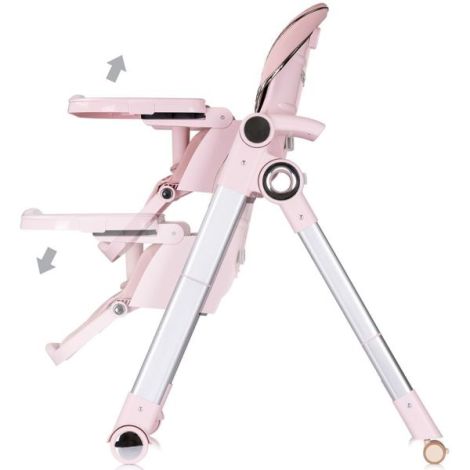 Scaun de masa Chipolino Super Chef pink marshmallow - poza 5