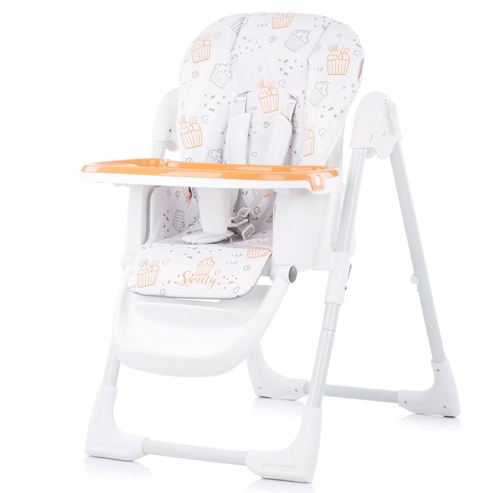 Scaun de masa Chipolino Sweety 2021 Tangerine - poza 2
