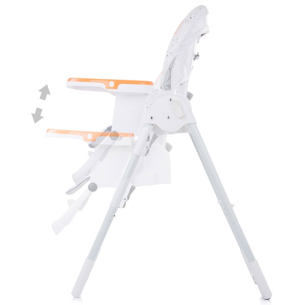 Scaun de masa Chipolino Sweety 2021 Tangerine - poza 3