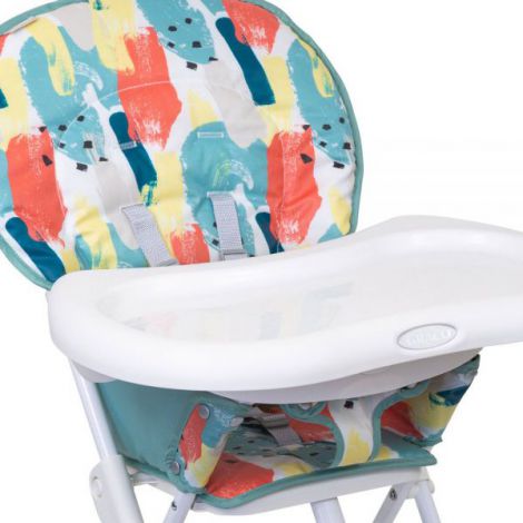 Scaun de masa Graco Snack N Stow Paintbox - poza 4